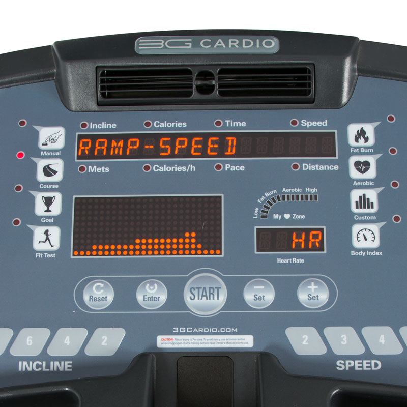 3G Cardio Elite Runner Console