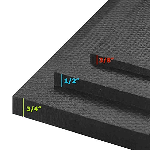 Different treadmill mat thicknesses